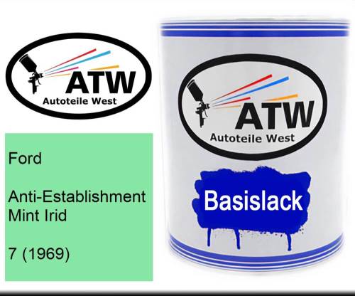 Ford, Anti-Establishment Mint Irid, 7 (1969): 1L Lackdose, von ATW Autoteile West.